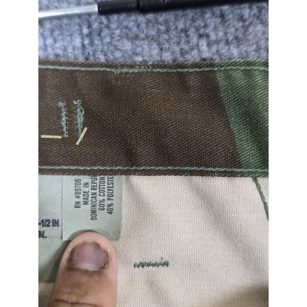 Vintage Propper BDU Pants Mens ST Woodland Camo Combat Cargo Military 90s - Picture 15 of 16
